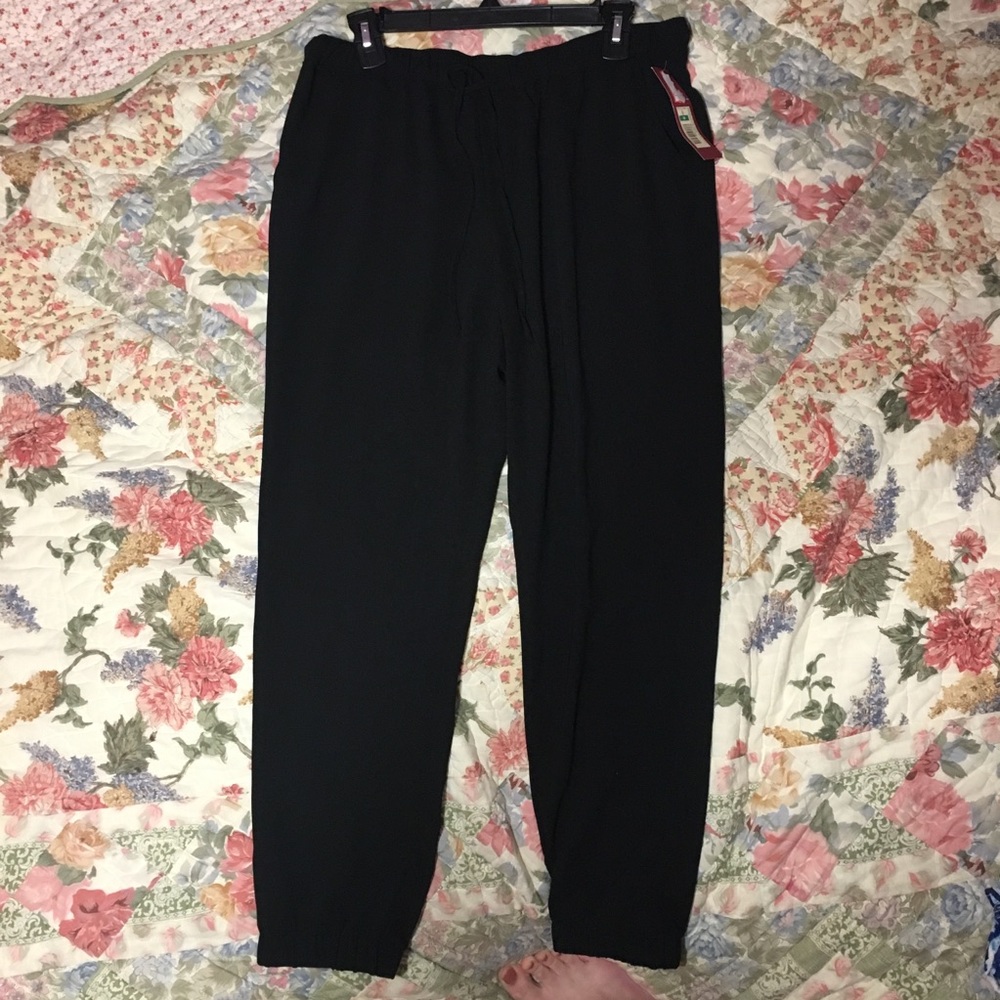 Merona Black Jogger Slacks